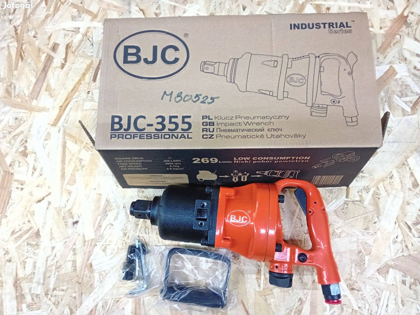 Bjc-355 légkulcs, 1", 3500Nm M80525