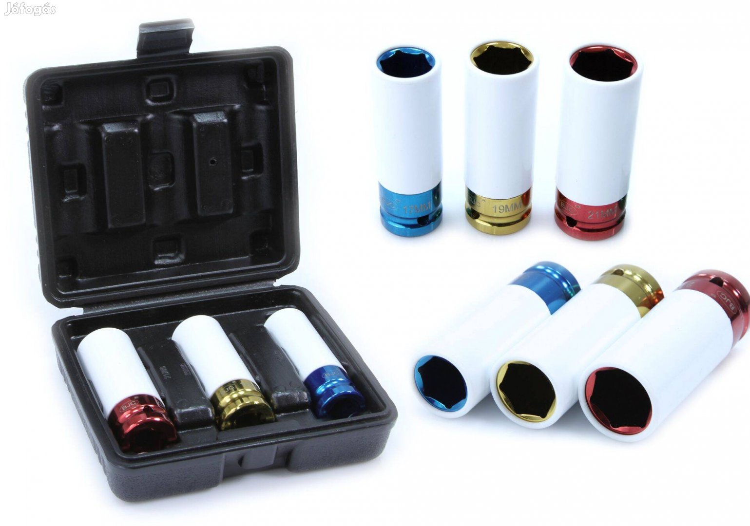 Bjc gépi alufelni dugókulcs készlet 12 17,19,21 mm - M58270