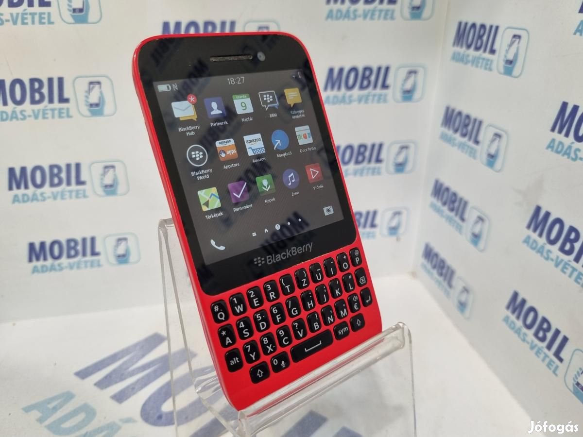 BlackBerry Q5 Kártyafüggetlen 8 GB 2 GB Ram, 12 hó garancia