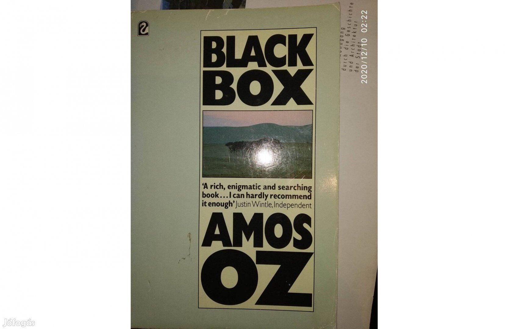 Black Box Amos Oz Bolti Új,Olvasatlan