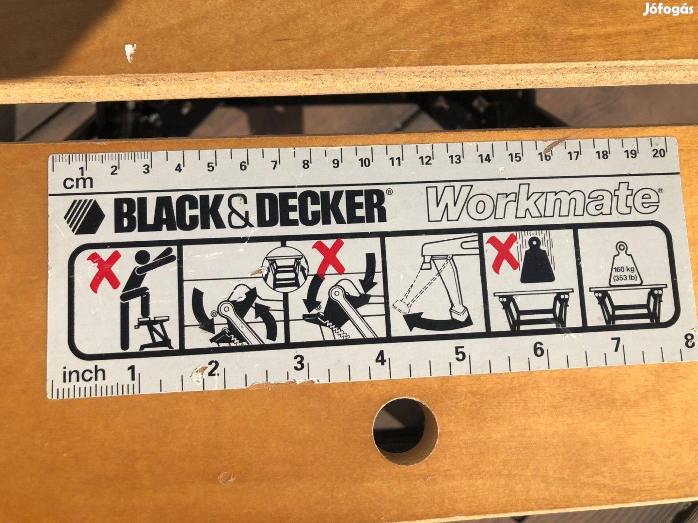 Black C Decker munkapad eladó