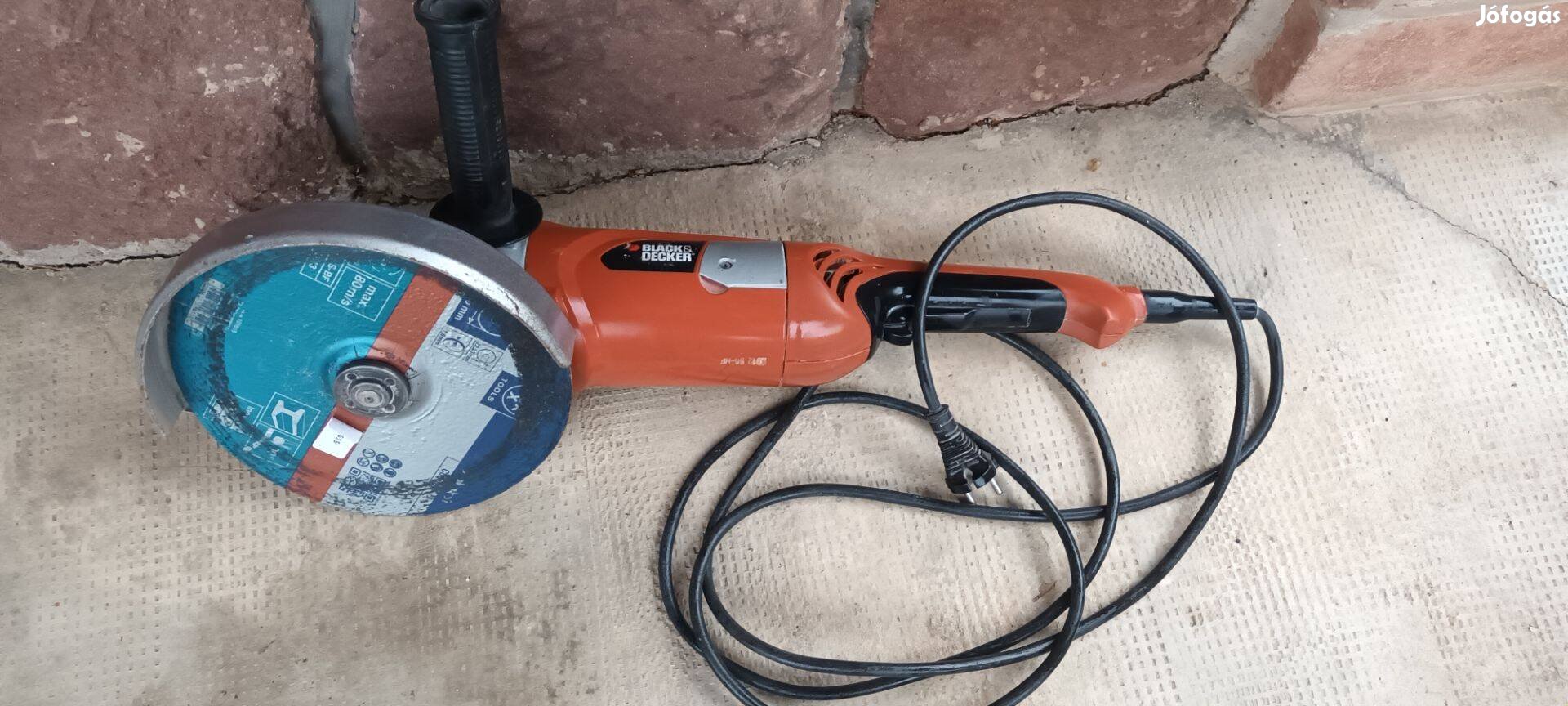 Black&Decker 2000 W sarokcsiszoló kifogástalan állapotban eladó