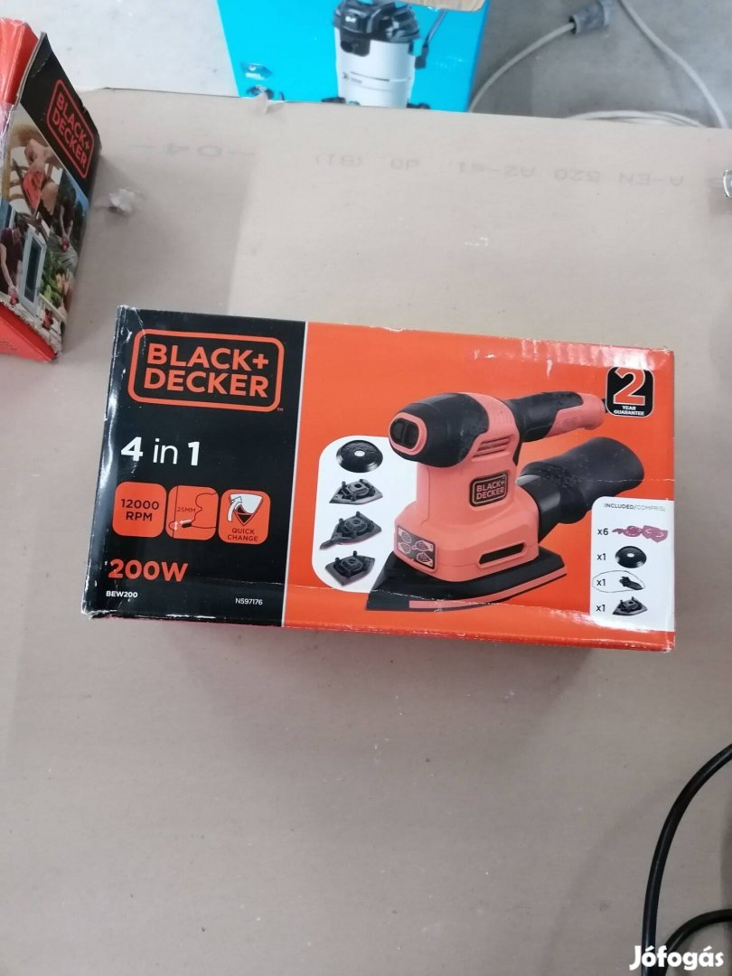 Black+Decker 4in1 Rezgőcsiszoló