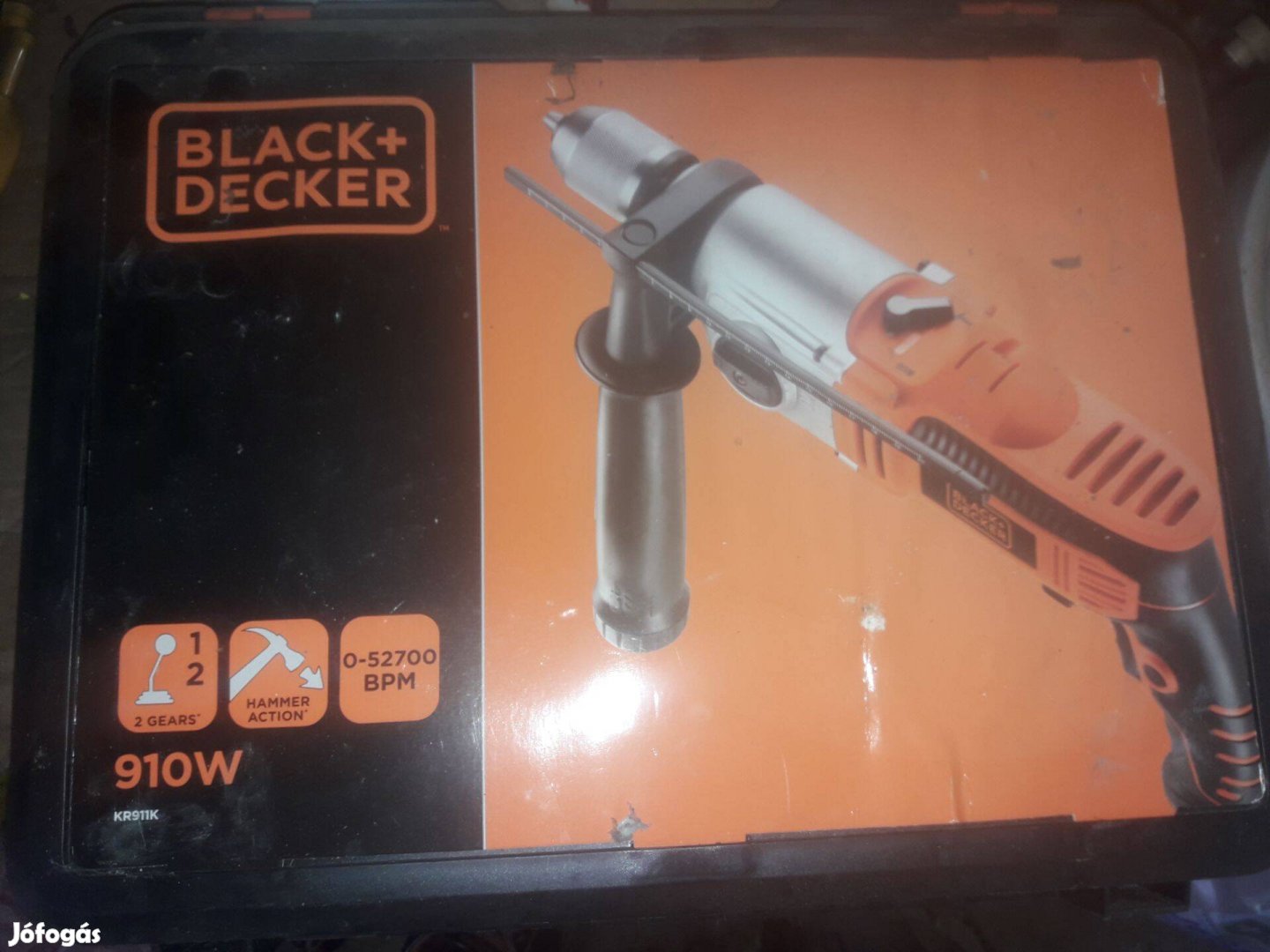 Black-Decker 910W vadi új fúrógép eladó