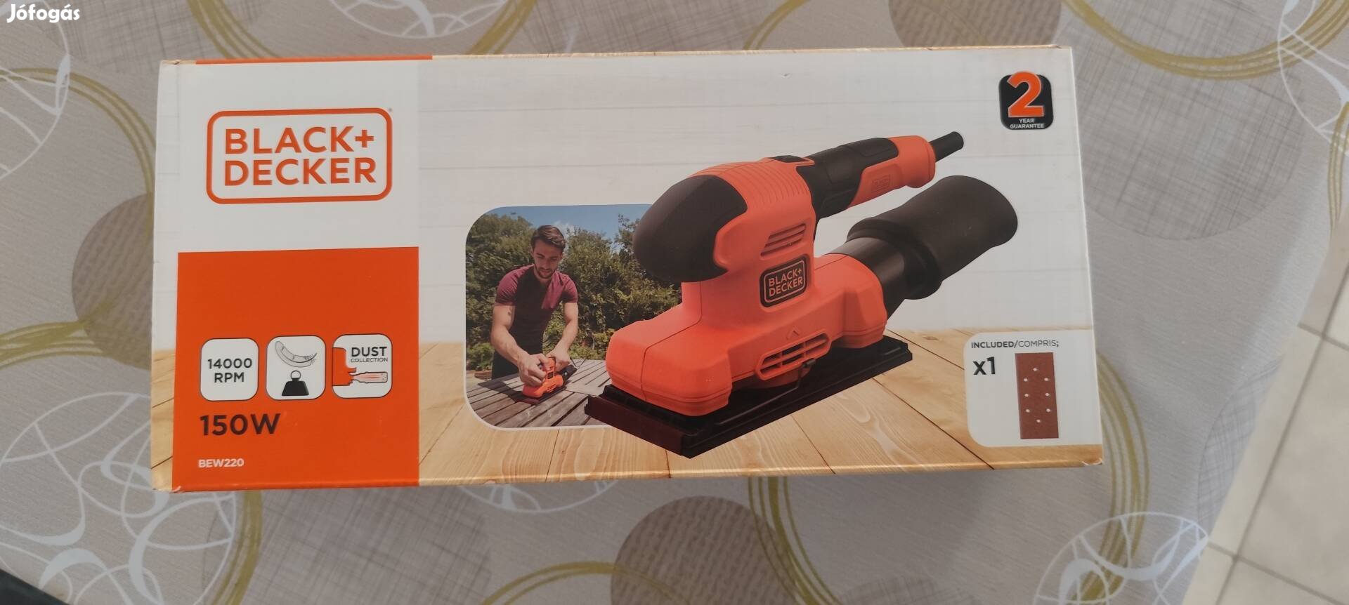 BlackDecker BEW220-QS rezgőcsiszoló