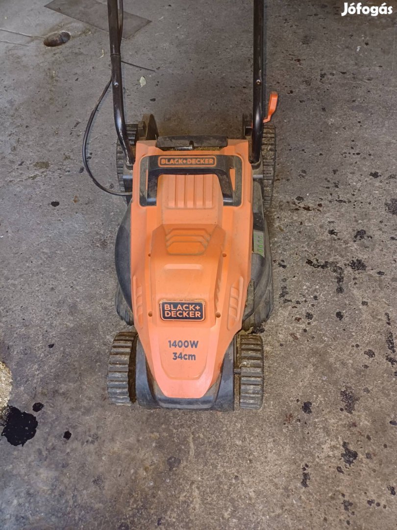 Black+Decker Elektromos fűnyíró motorhibás