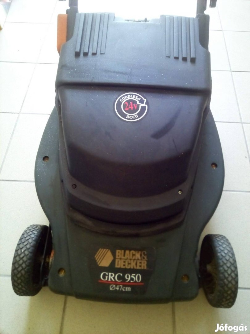 Black&Decker GRC950 akkus fűnyíró,akku nélkül 