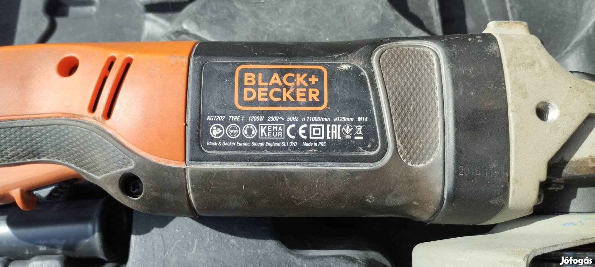 Black&Decker KG1202 sarokcsiszoló, flex