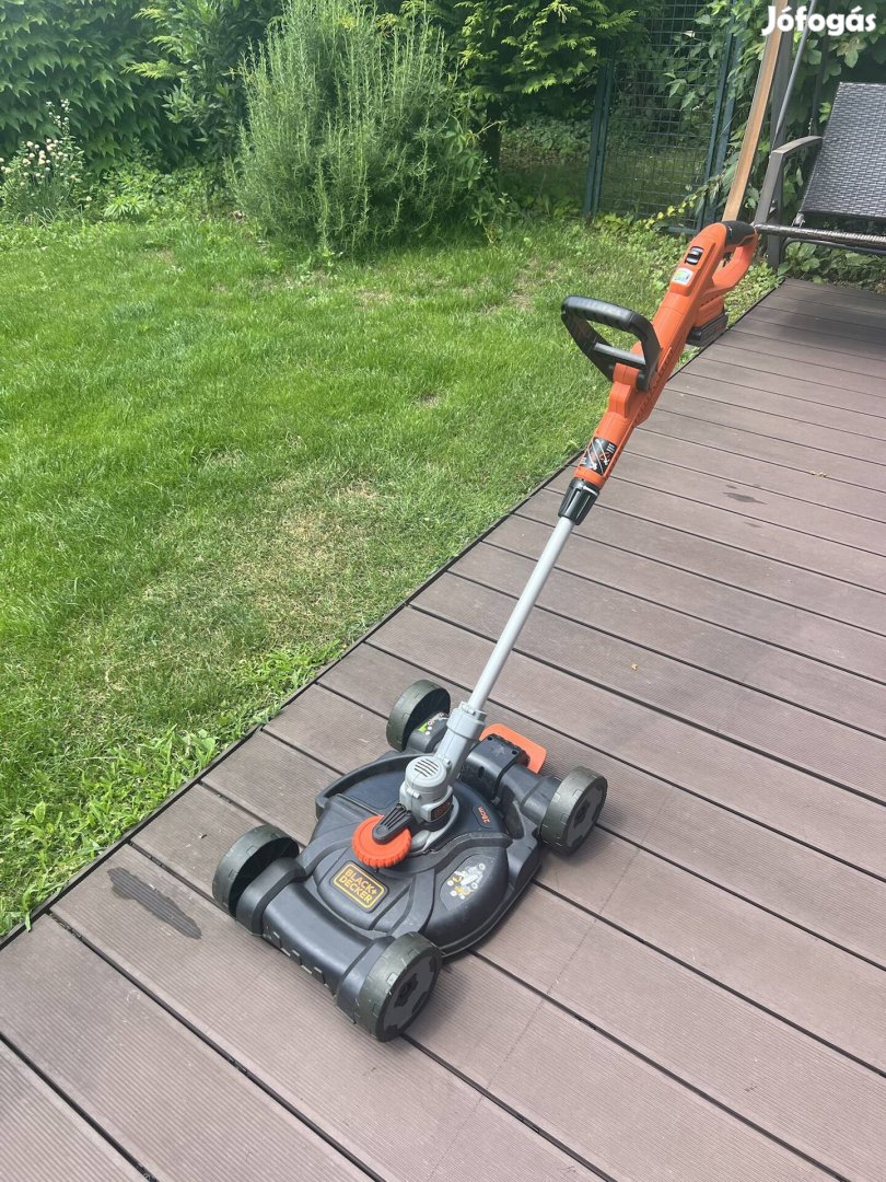 Black&Decker STC1820CM 3-in-1 Akkus szegélynyíró fűnyíró
