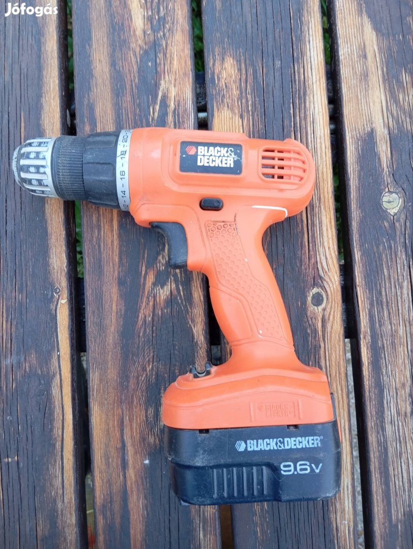 Black&Decker akkus csavarozó gép eladó 