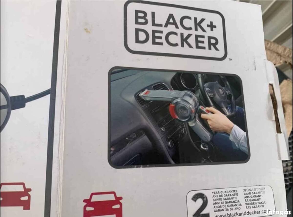 Black Decker autos porszivo