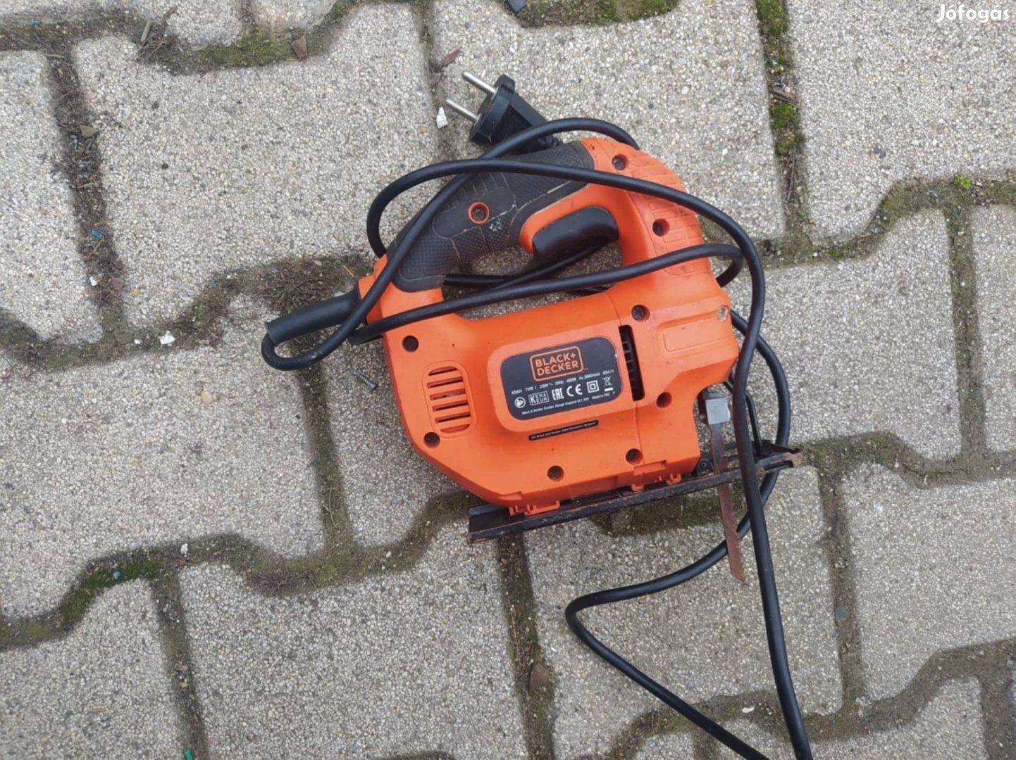 Black&Decker dekopírfűrész 230V