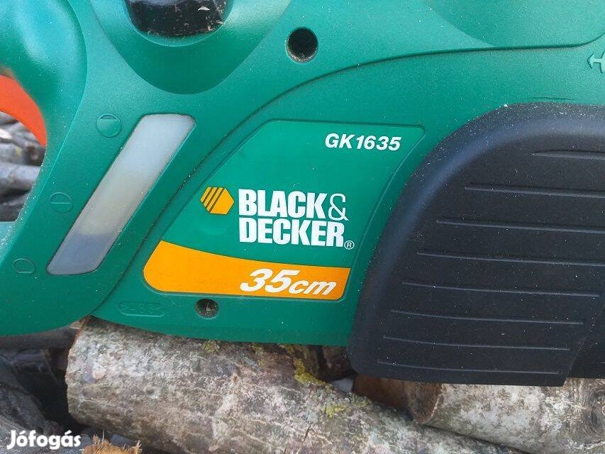 Black&Decker elektromos láncfűrész 2db lap és lánc