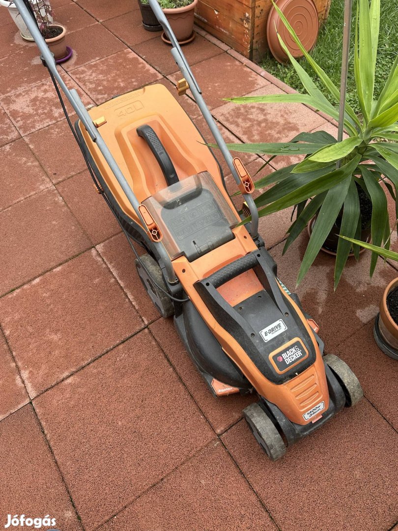 Black&Decker fűnyíró 1400w