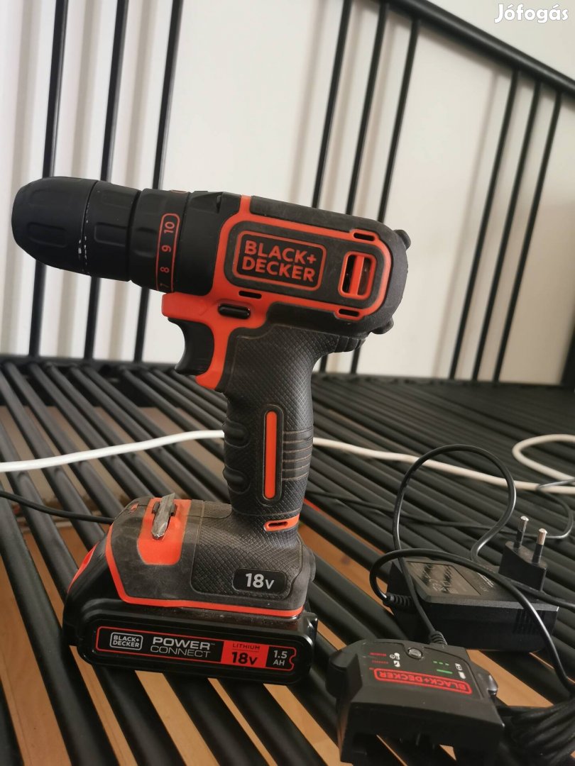 Black+Decker fúró, csavarozó  (bdcdc18)