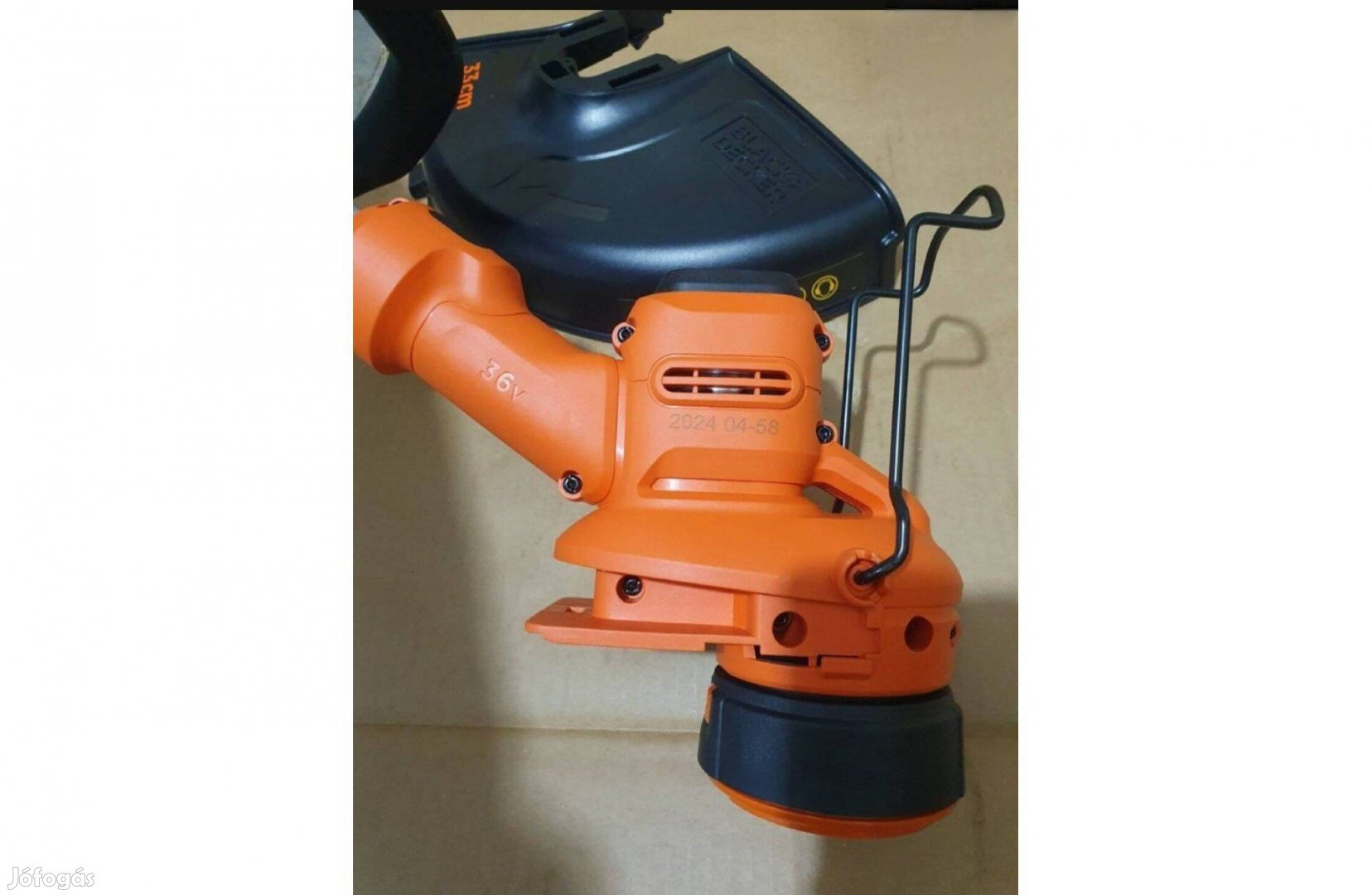 Black+Decker kefe nélküliszegélynyíró új!