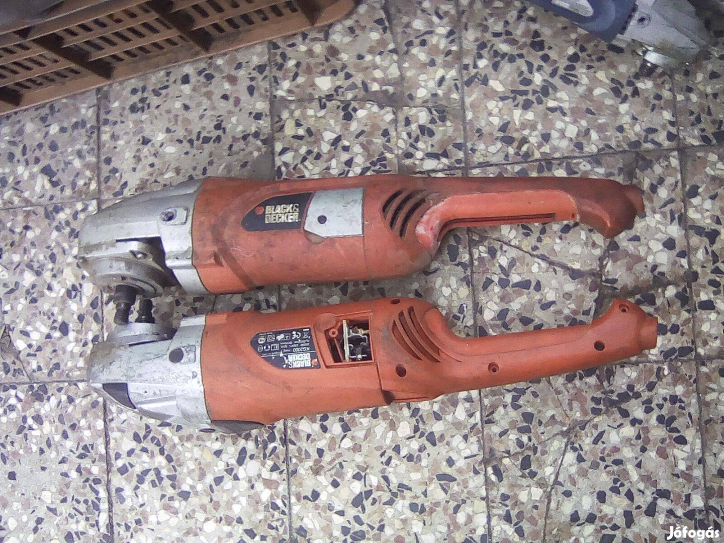 Black&Decker nagy flexek eladók,hiányosak,KG2000,fogaskerék jó