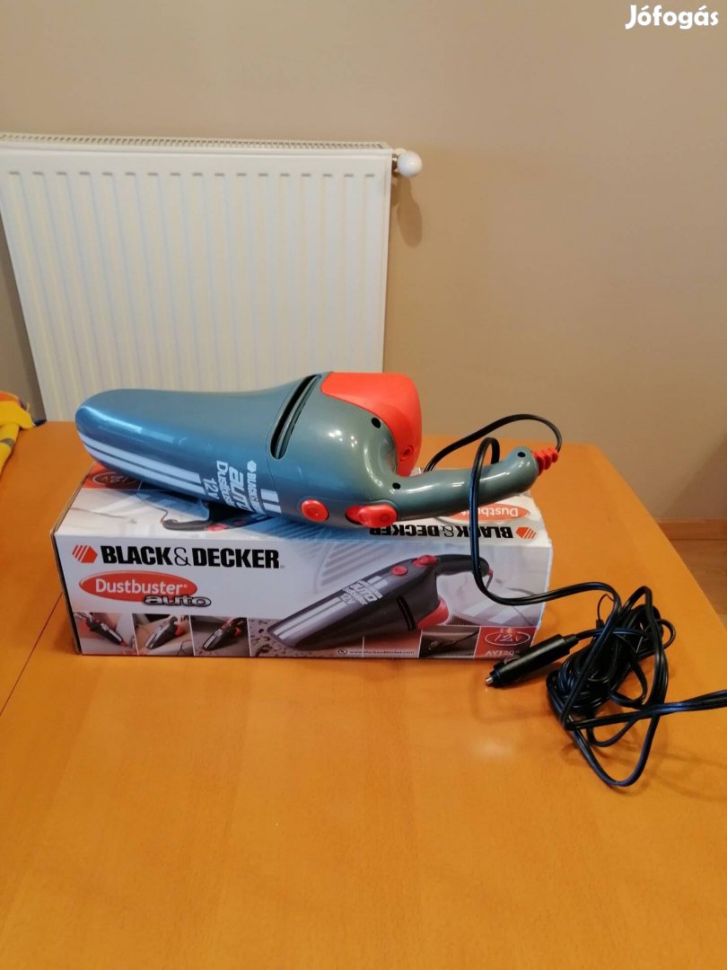 Black&Decker szivargyújtós autós porszívó