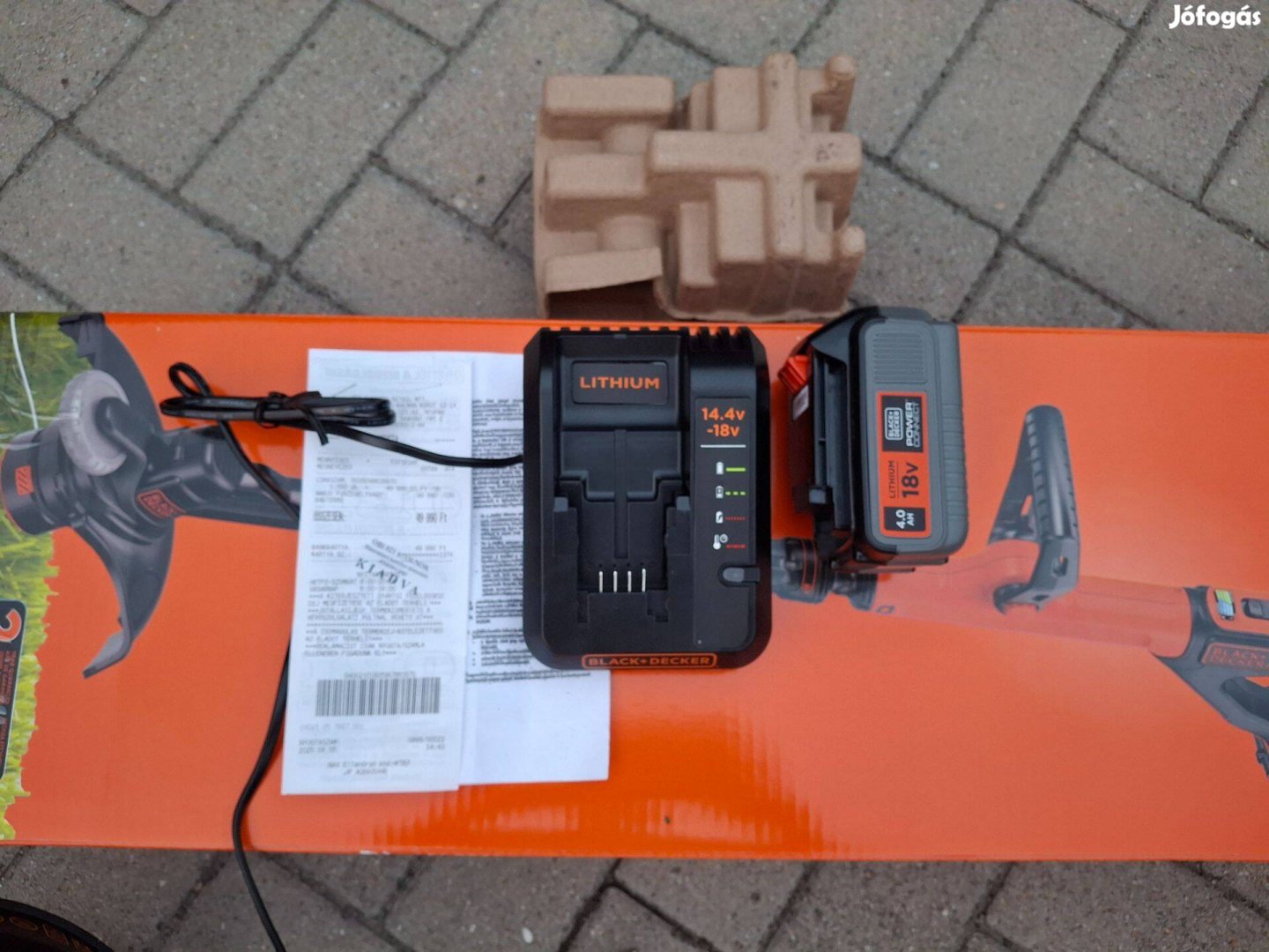 Black&Decker új fűszegélynyíró akkus