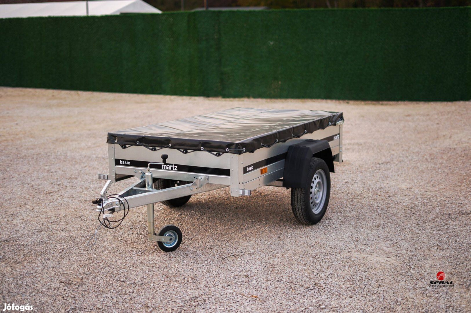 Black Friday Akció! Új 2m-es utánfutó +síkponyva +rendszám Pécsen