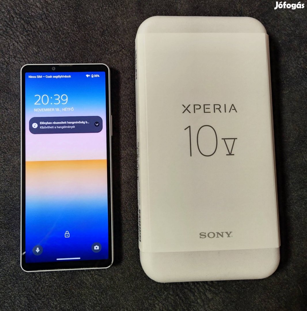 Black Friday! Sony Xperia 10 V kártyafüggetlen garanciával 