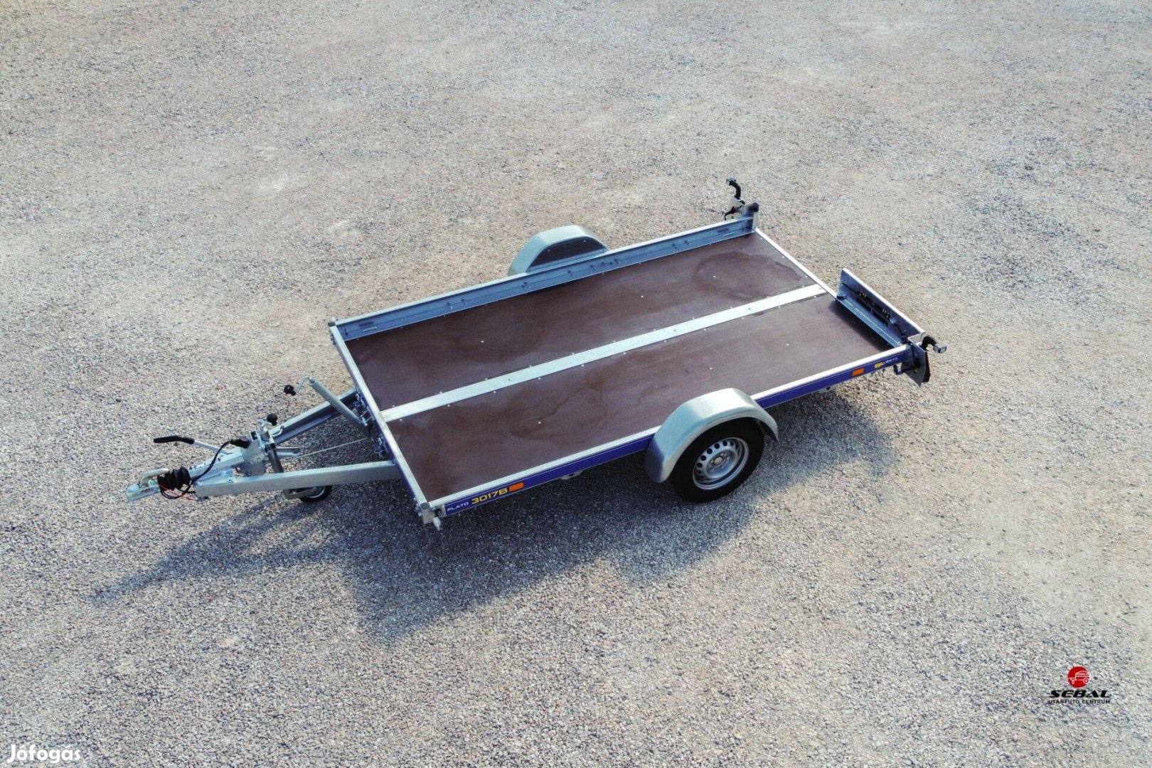 Black Friday! Szegeden új 3m-es billenős utánfutó +rendszám 827.000 Ft
