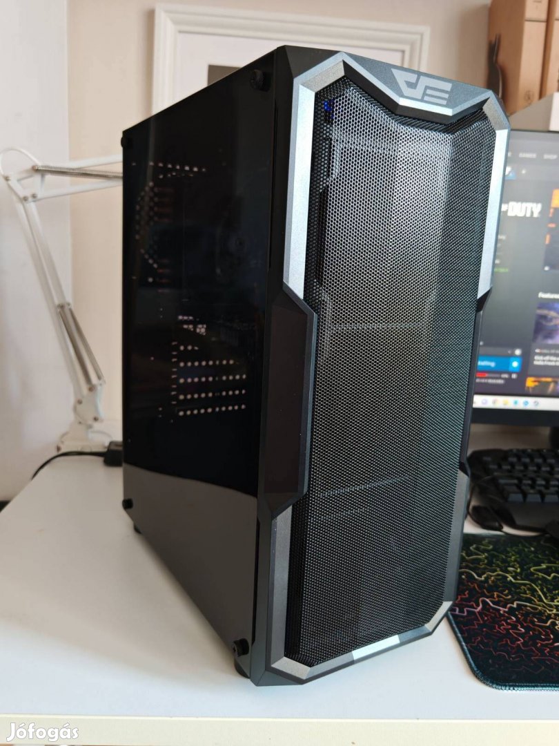 Black Gamer PC i5-9600K + Gtx 1060 6GB + 32GB DDR4 + 1Tb M2