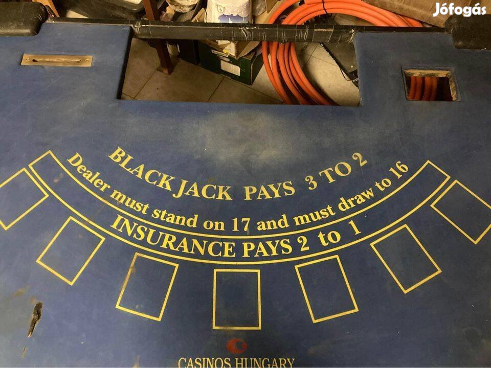 Black Jack casino table