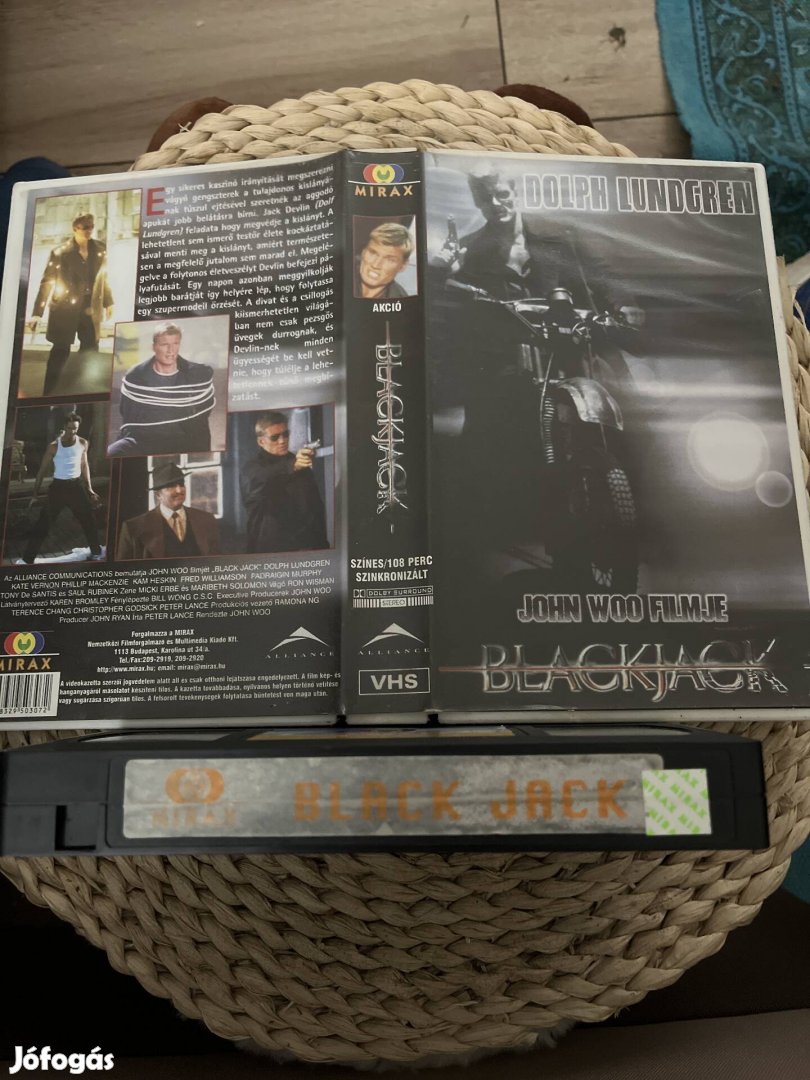 Black Jack vhs