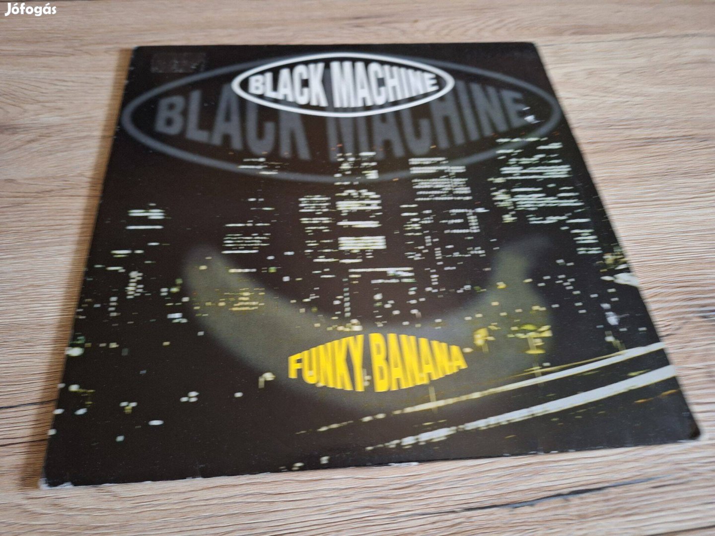 Black Machine - Funky banana maxi bakelit lemez! LP