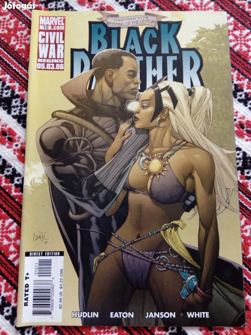 Black Panther/Fekete Párduc 2005-ös Marvel képregény 15. száma eladó!