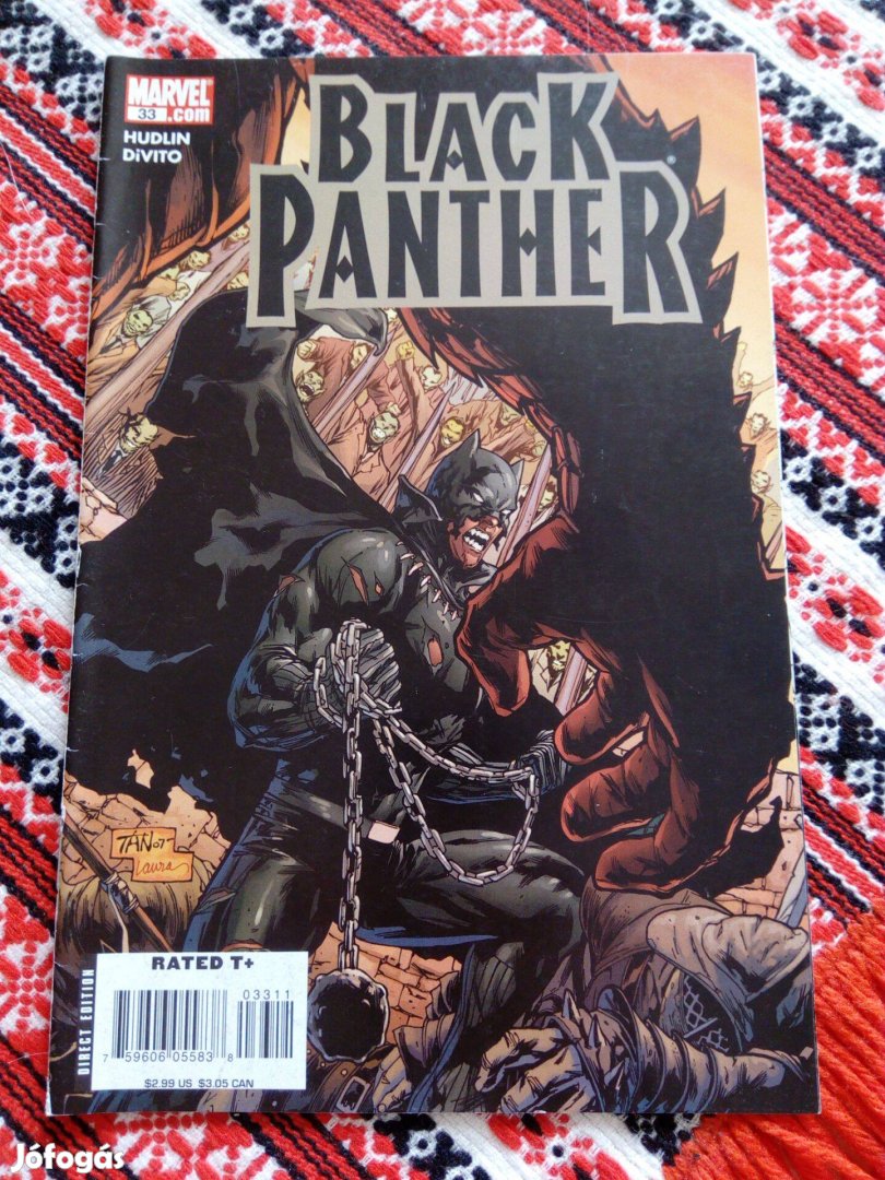 Black Panther/Fekete Párduc 2005-ös Marvel képregény 33. száma eladó!