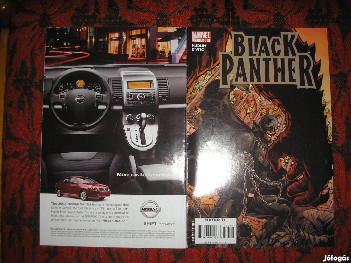 Black Panther/Fekete Párduc 2005-ös Marvel képregény 33. száma eladó!