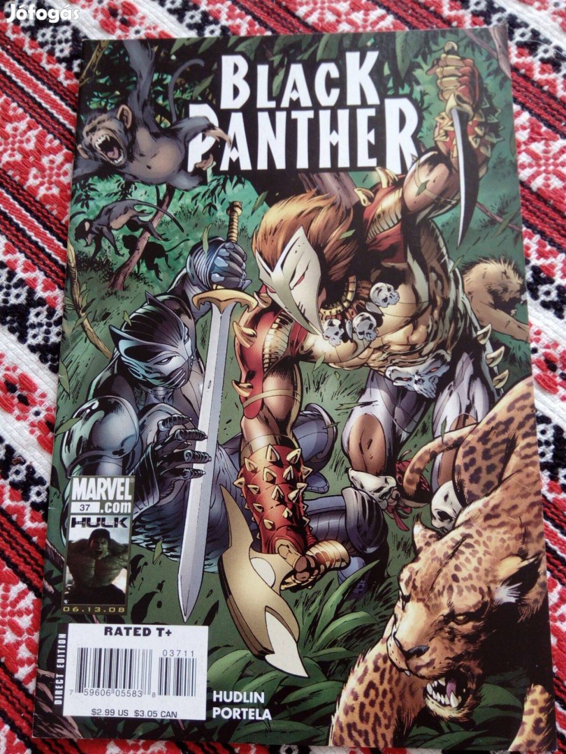 Black Panther/Fekete Párduc 2005-ös Marvel képregény 37. száma eladó!