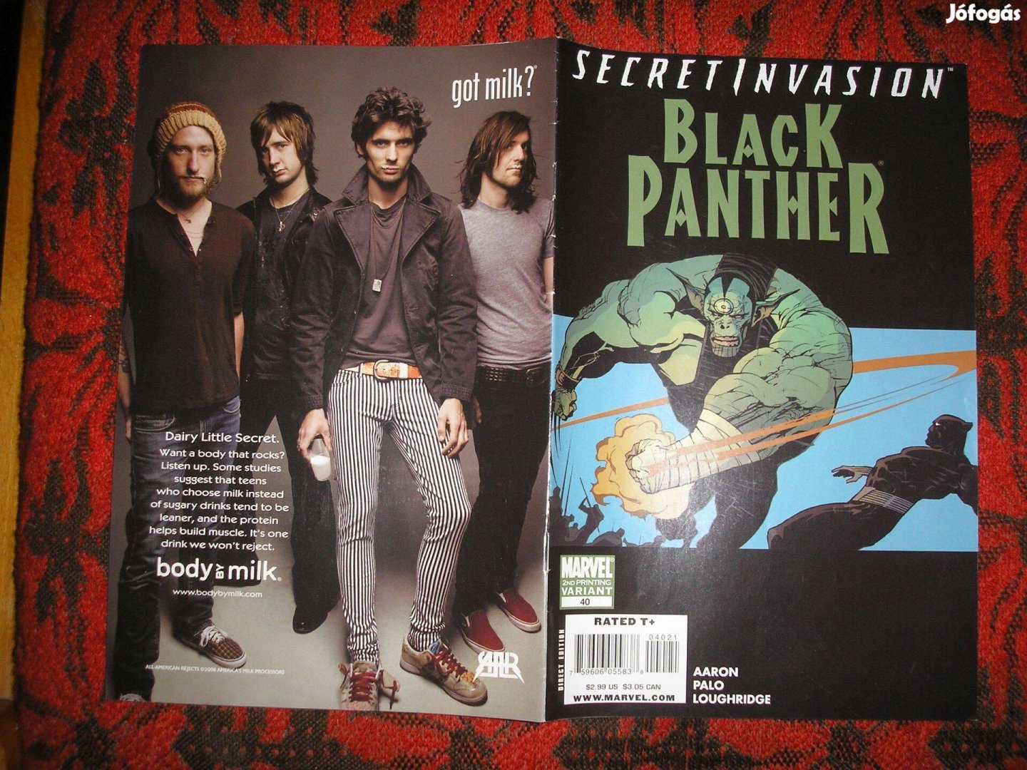 Black Panther/Fekete Párduc 2005-ös Marvel képregény 40. száma eladó!