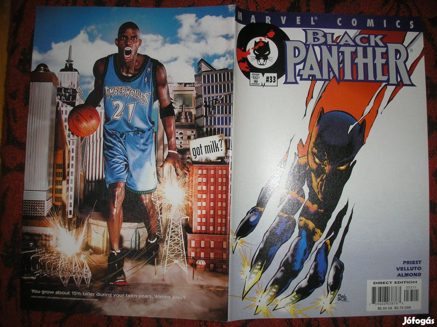 Black Panther/Fekete Párduc Marvel képregény 33. száma eladó!