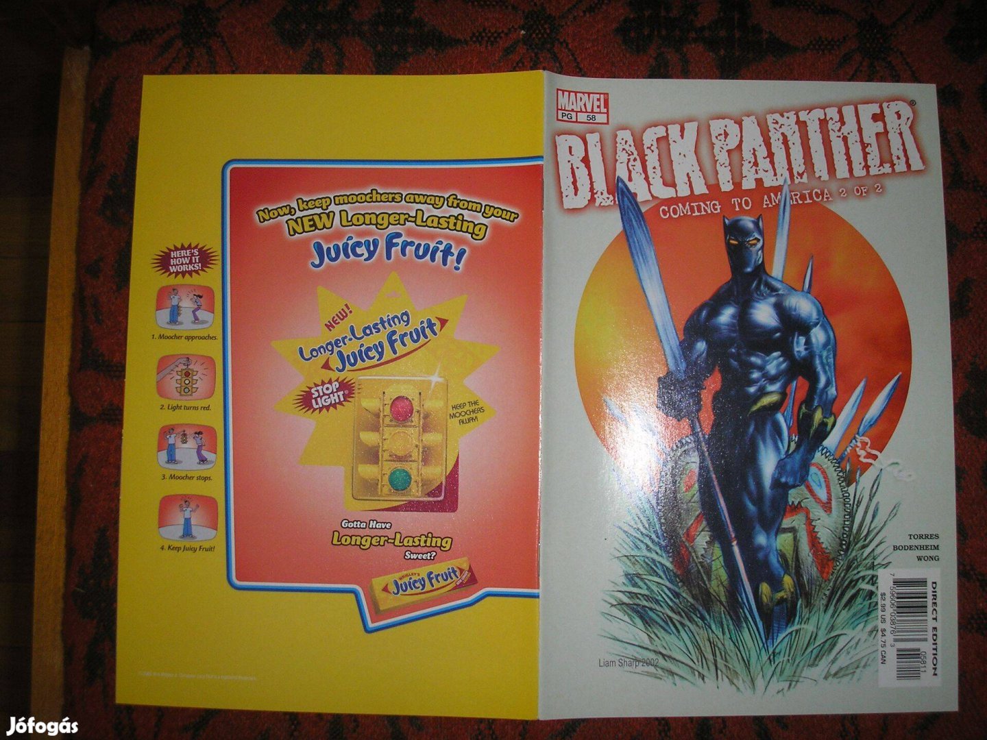 Black Panther/Fekete Párduc Marvel képregény 58. száma eladó!