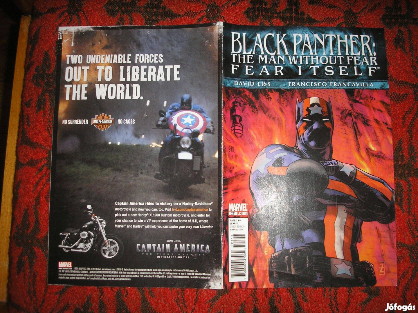 Black Panther: The man without fear Marvel képregény 521. száma eladó!