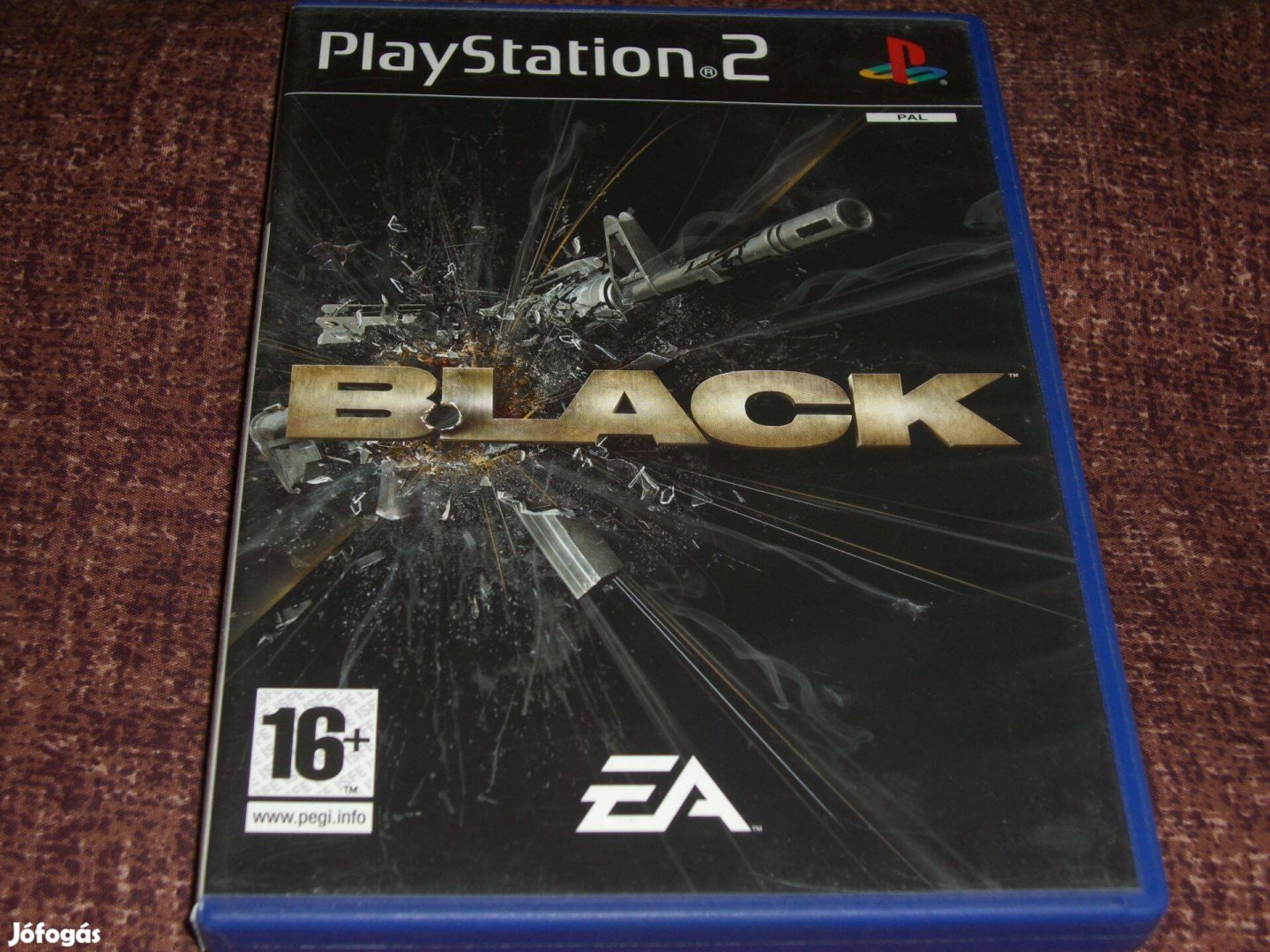 Black Playstation 2 eredeti lemez ( 4000 Ft )