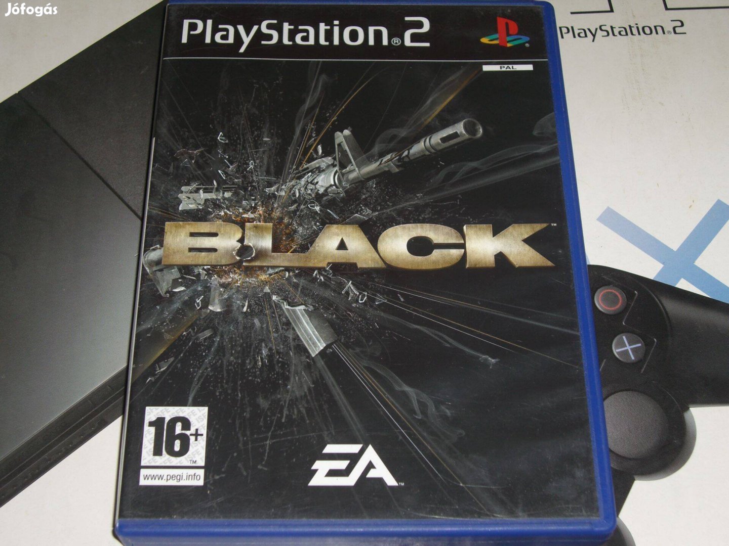 Black Playstation 2 eredeti lemez eladó