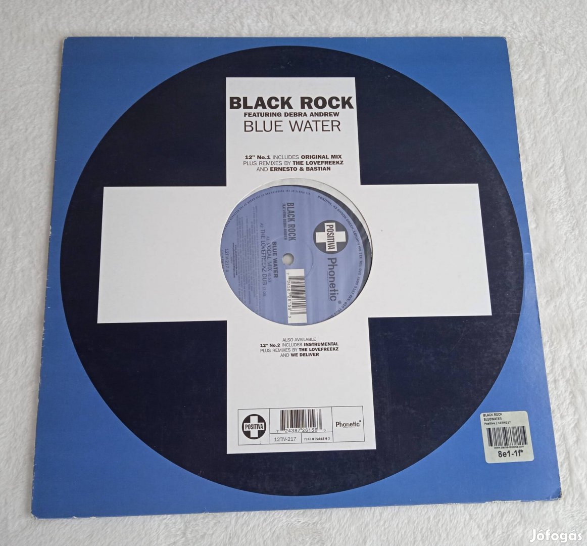 Black Rock Feat Debra Andrew - Blue Water (Vinyl,2005)