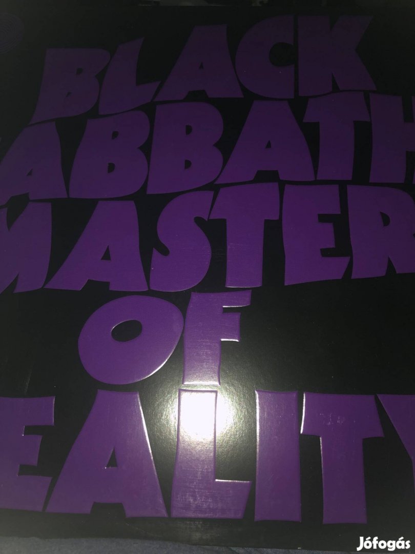 Black Sabbath : Master of Reality bakelit