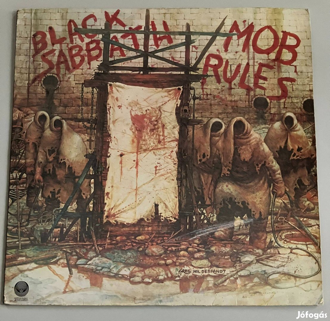 Black Sabbath - Mob Rules (holland, 1981 Vertigo)