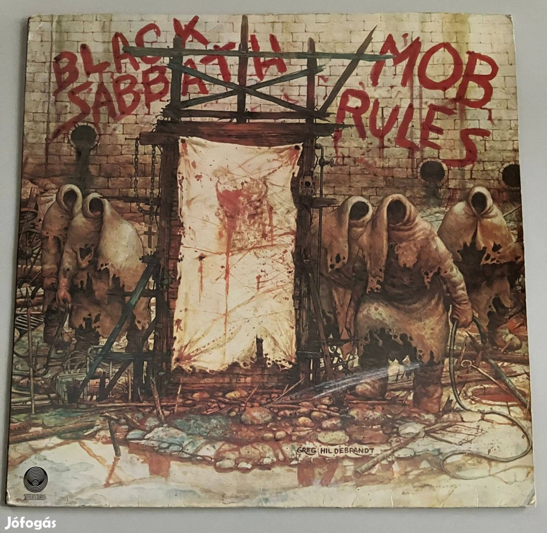 Black Sabbath - Mob Rules (holland, Vertigo, 1981)