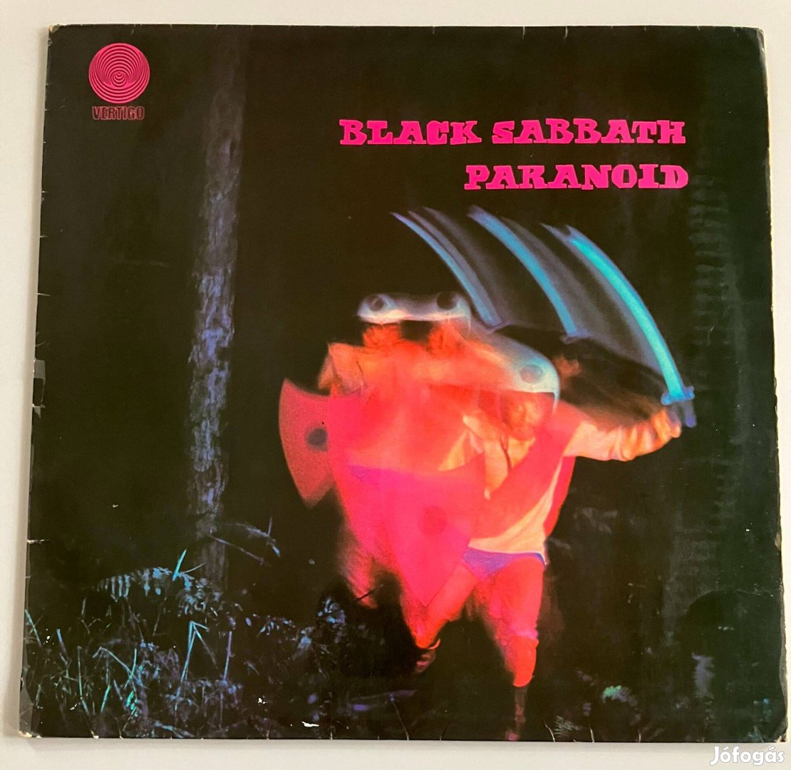Black Sabbath - Paranoid (német, Vertigo Swirl)