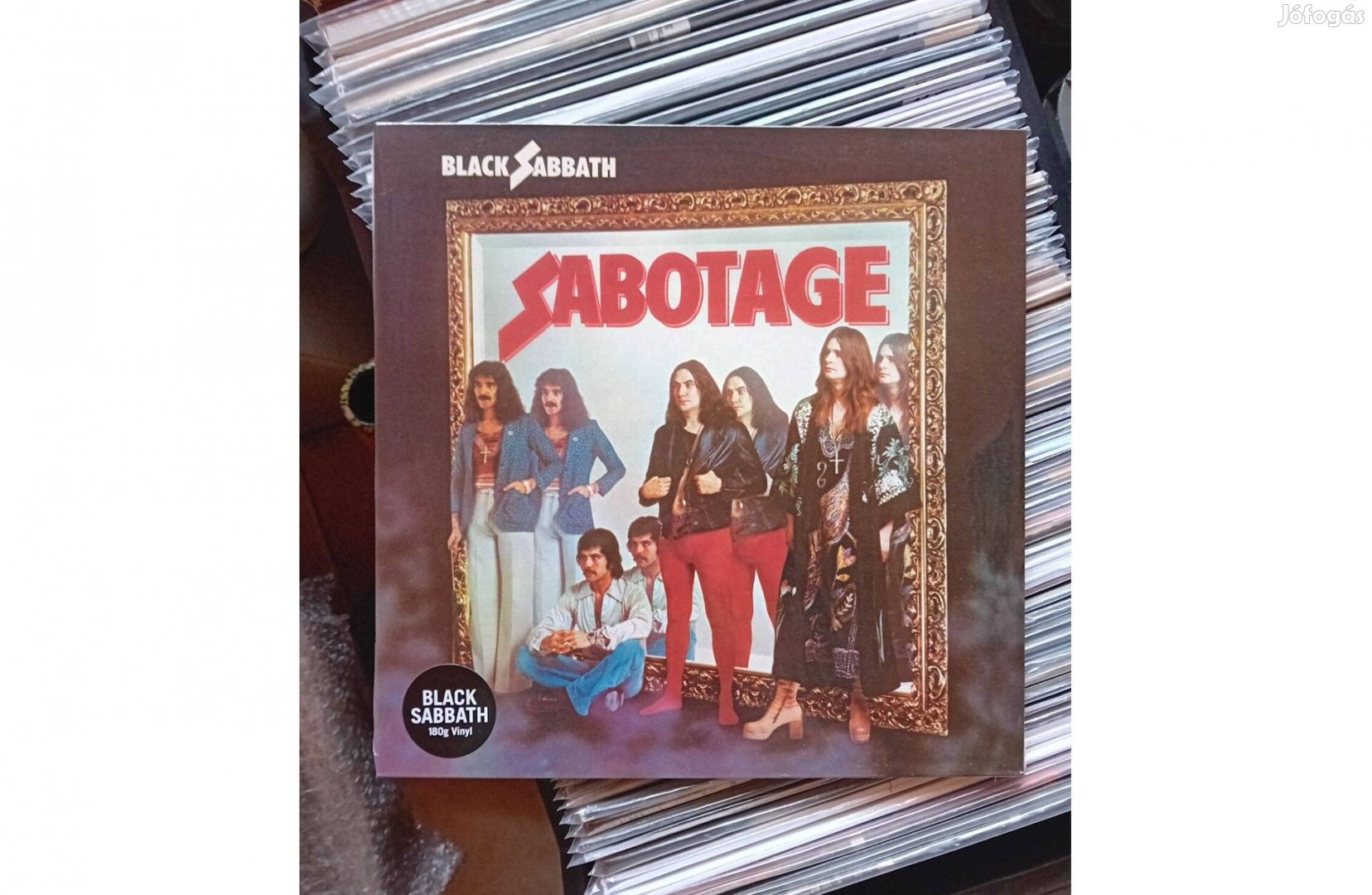 Black Sabbath - Sabotage Bakelit Lemez LP Bontatlan