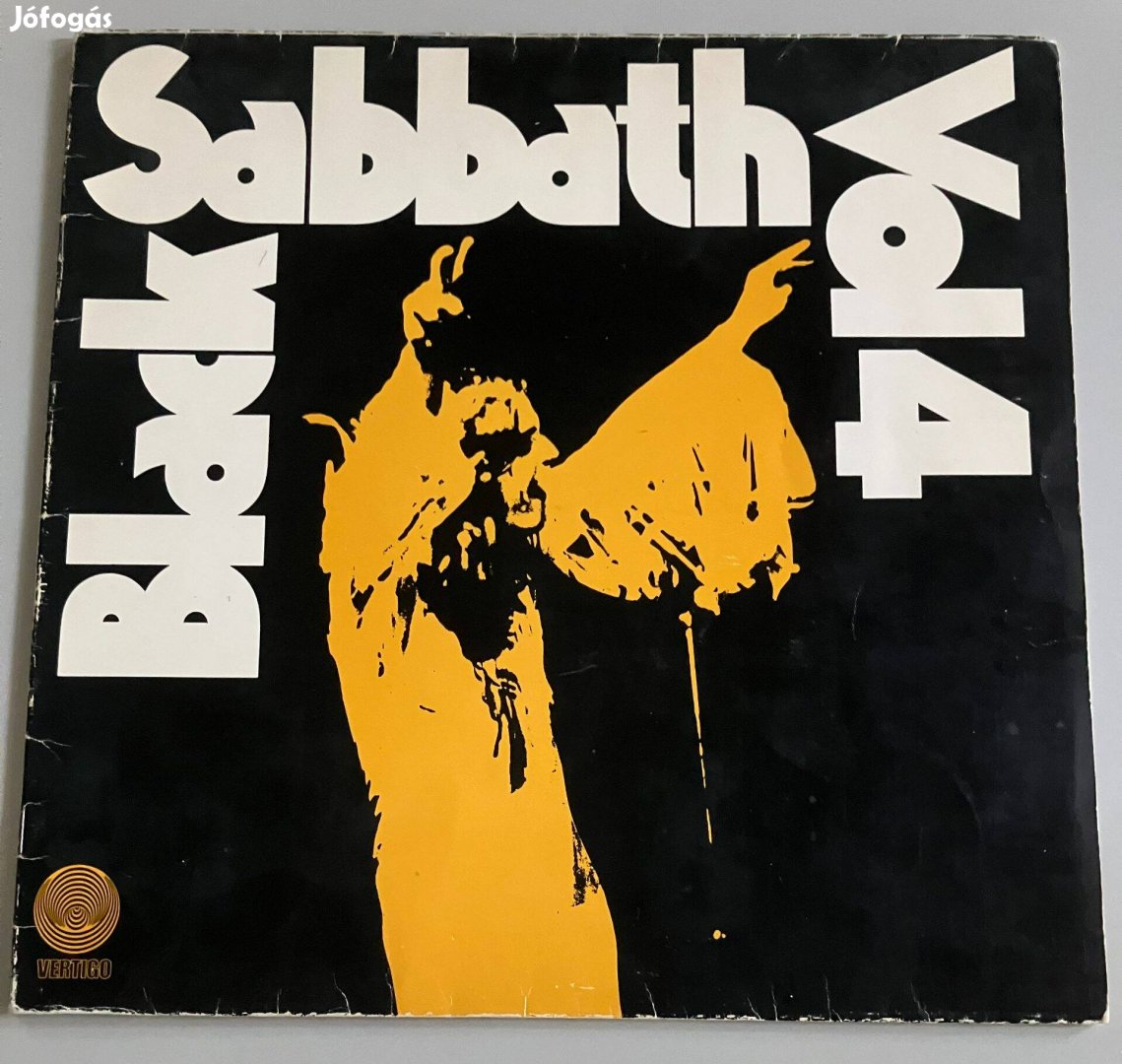 Black Sabbath - Vol. 4 (német, Vertigo + insert)
