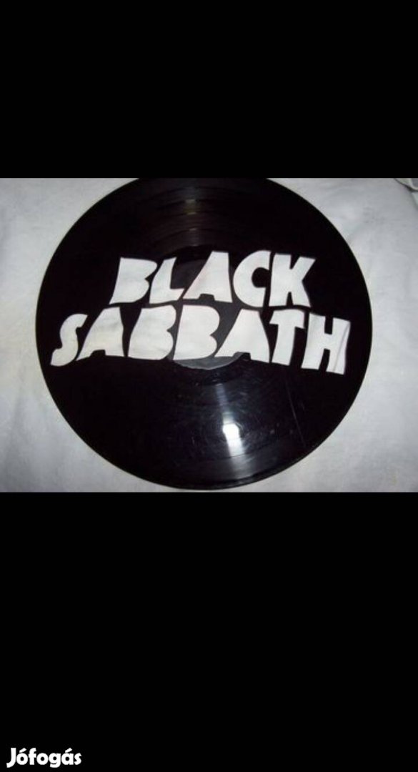 Black Sabbath - kivágott hanglemez