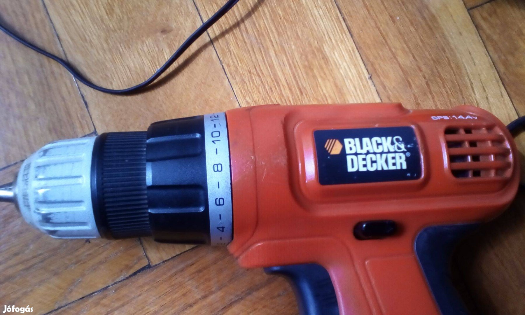 Black &Decker akkumulátoros fúró -csavarozó( 14,4V)!