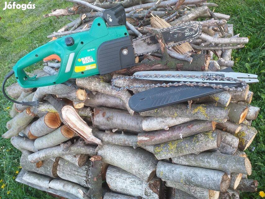 Black & Decker 1600W elektromos láncfűrész